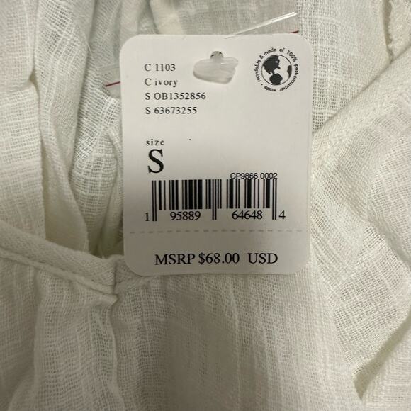 Free People Zuri Blouse in Ivory - Picture 11 of 11